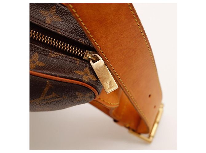 Louis Vuitton Borsa a Spalla Croissant MM Monogram Marrone - vista 8