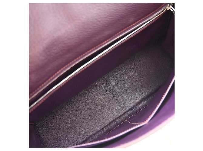 Hermès Hermes Kelly retourne Clémence Taurillon 32 Porpora - vista 3