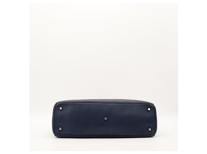 Borsa Christian Dior in pelle blu navy Blu scuro - vista 5