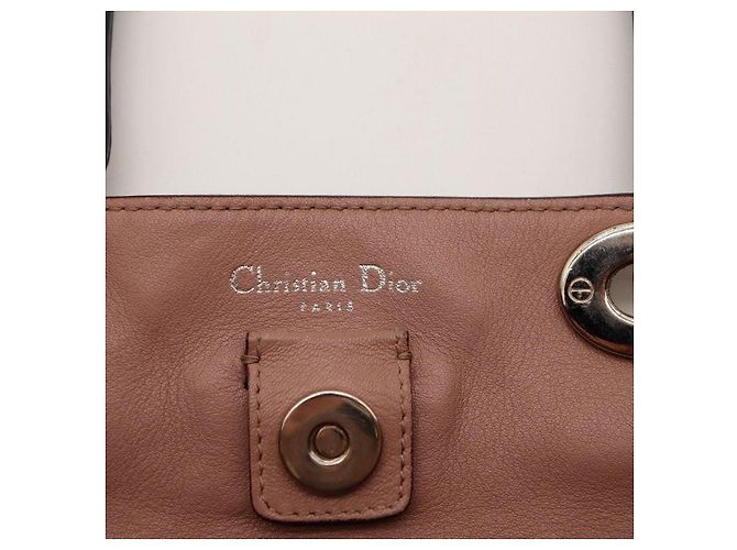 Borsa Christian Dior in pelle blu navy Blu scuro - vista 8