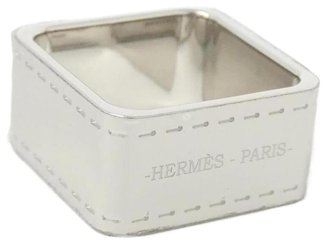 Hermès Hermes Bolduc Schalring Silber - Ansicht 2