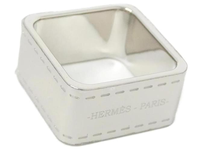 Hermès Hermes Bolduc Schalring Silber - Ansicht 3