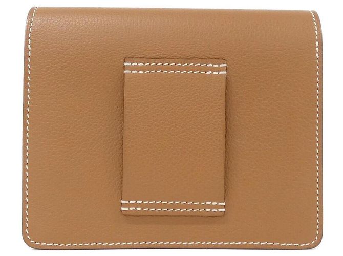 Hermès Monedero Hermes Luli Slim 082053CK Castaño - vista 2