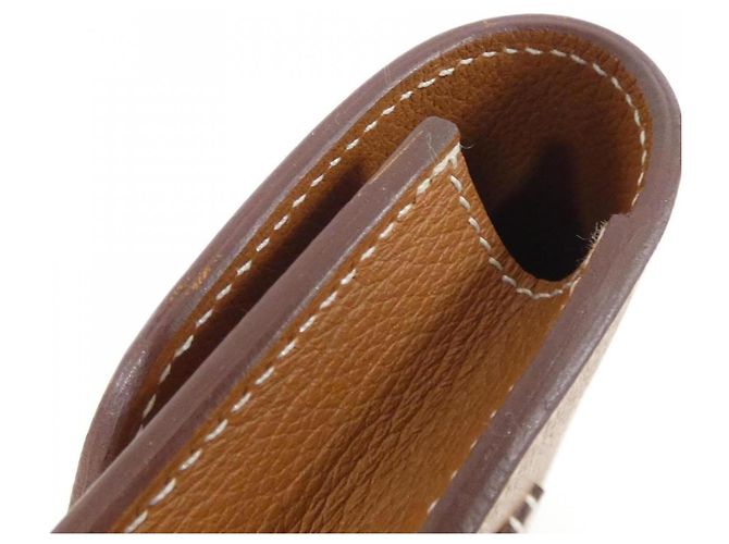 Hermès Monedero Hermes Luli Slim 082053CK Castaño - vista 3