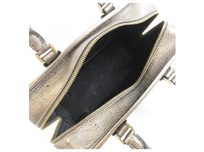 Borsa a mano Loewe Amazona in pelle marrone - vista 8
