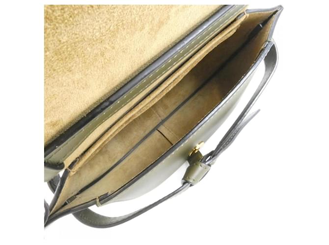 Borsa a tracolla piccola Loewe Gate Verde - vista 9
