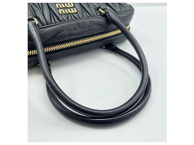 Borsa Miu Miu Matelassé Nero - vista 10