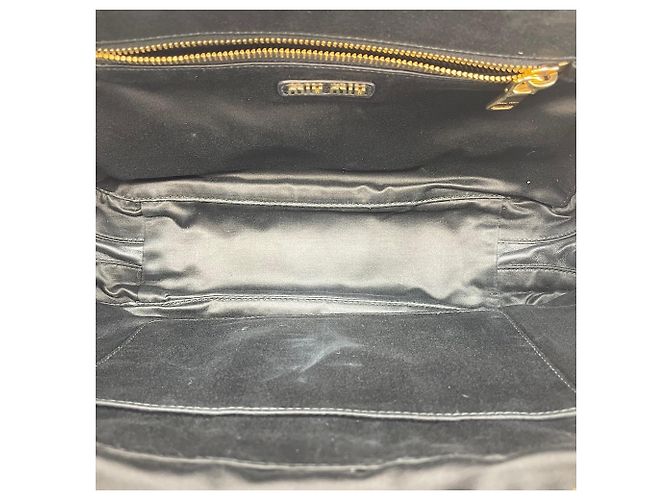 Borsa Miu Miu Matelassé Nero - vista 13