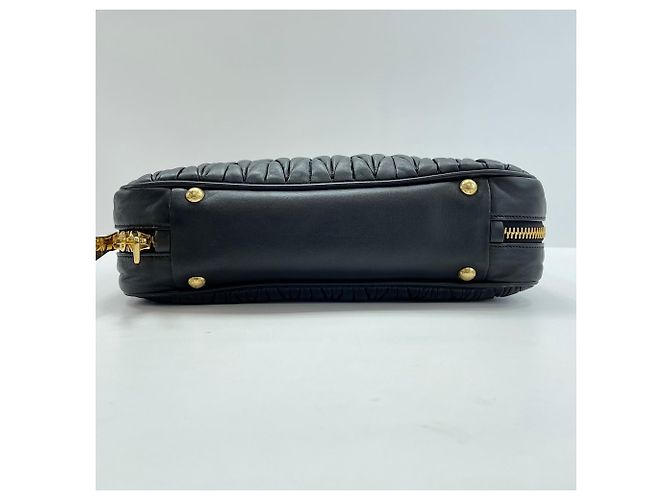 Borsa Miu Miu Matelassé Nero - vista 7