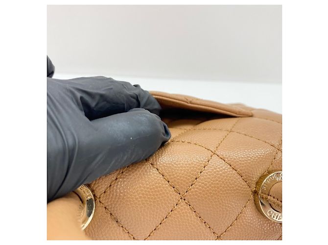 Borsa Chanel Matelassé marrone - vista 11