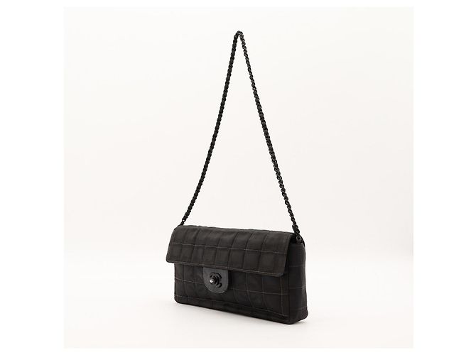 Chanel Bolso de Solapa Chocolate Bar Negro - vista 2