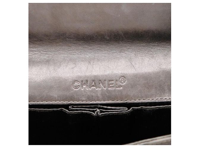 Chanel Bolso de Solapa Chocolate Bar Negro - vista 9