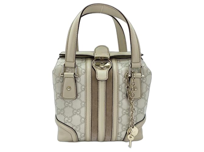 Borsa Gucci bianca Bianco - vista 2
