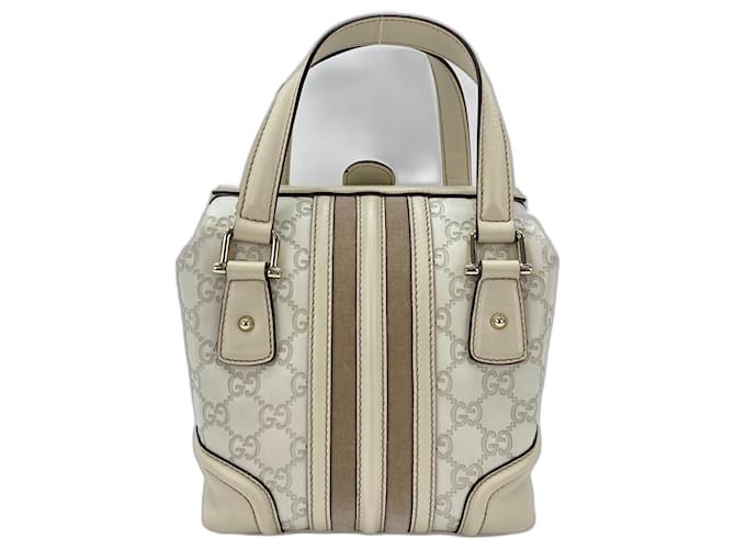 Borsa Gucci bianca Bianco - vista 3