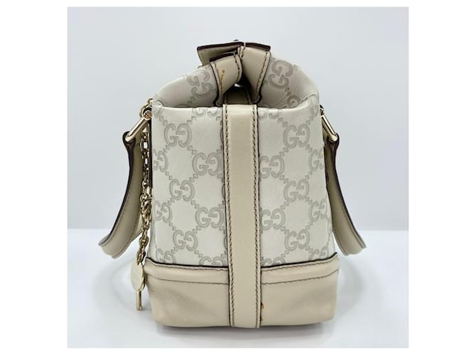 Borsa Gucci bianca Bianco - vista 5