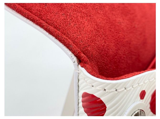 Borsa Cluny Louis Vuitton x Yayoi Kusama Bianco - vista 15