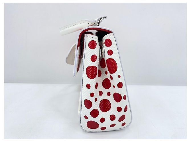 Borsa Cluny Louis Vuitton x Yayoi Kusama Bianco - vista 5
