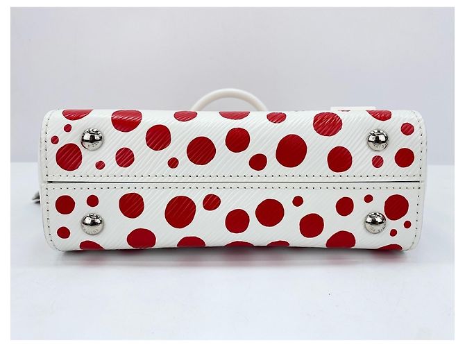 Borsa Cluny Louis Vuitton x Yayoi Kusama Bianco - vista 6