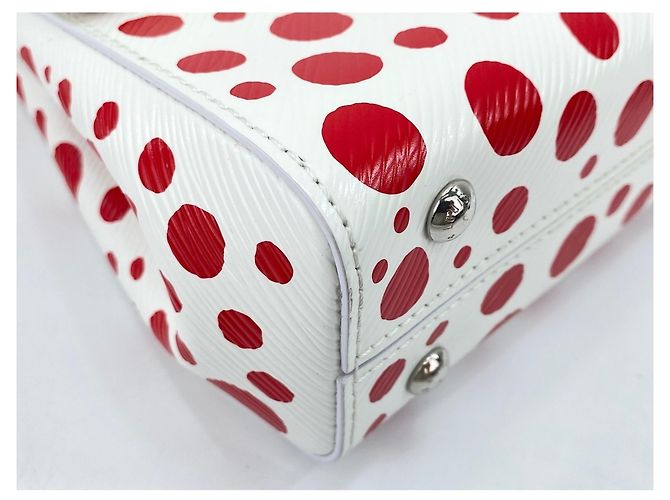 Borsa Cluny Louis Vuitton x Yayoi Kusama Bianco - vista 8