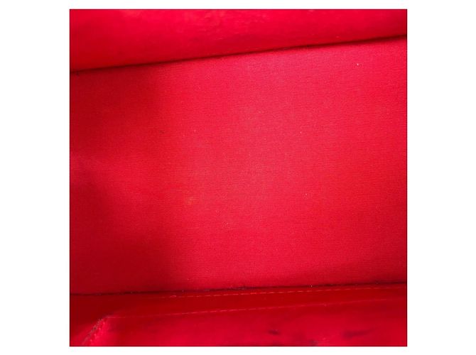 Borsa Louis Vuitton Alma BB in rosso - vista 11