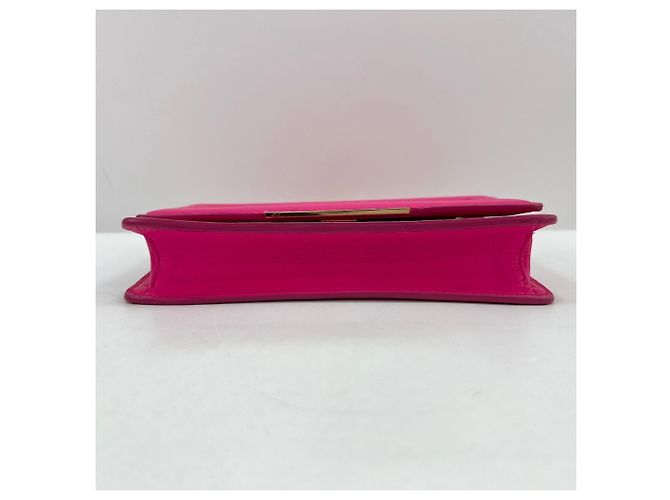 Fendi FF Logo Chain Wallet 2-Way Schultertasche Pink - Ansicht 7