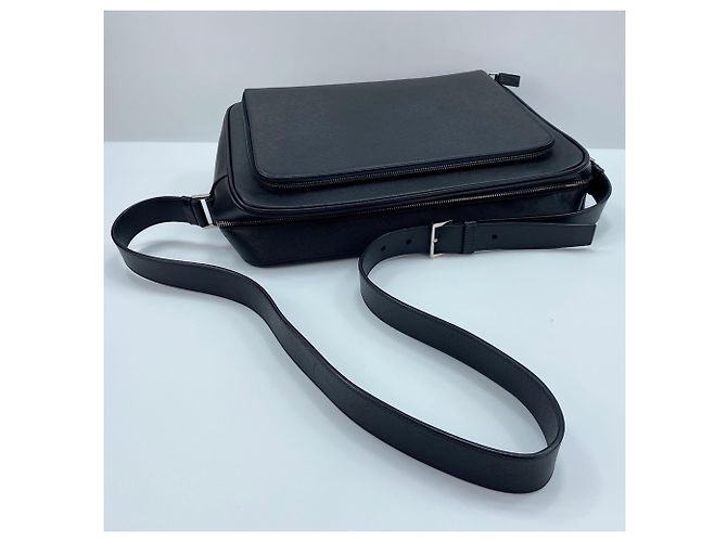 Borsa a tracolla PRADA PRADA in pelle nera Nero - vista 10