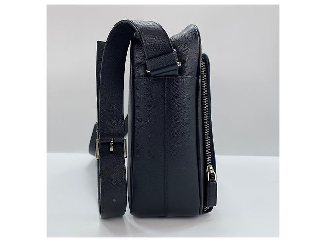 Borsa a tracolla PRADA PRADA in pelle nera Nero - vista 6