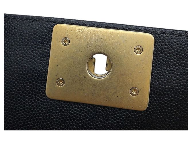 Boy Borsa a tracolla Chanel Matelassé con catena Nero - vista 12