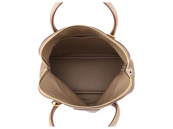 Hermès Borsa Hermes Bolide 31 - Etoupe Gray Taupe - vista 6