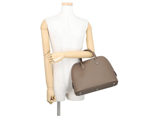 Hermès Borsa Hermes Bolide 1923 30 in Etoupe Gray Taupe - vista 4