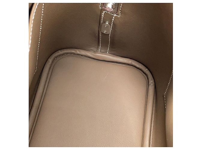 Hermès Borsa Hermes Bolide 1923 30 in Etoupe Gray Taupe - vista 6