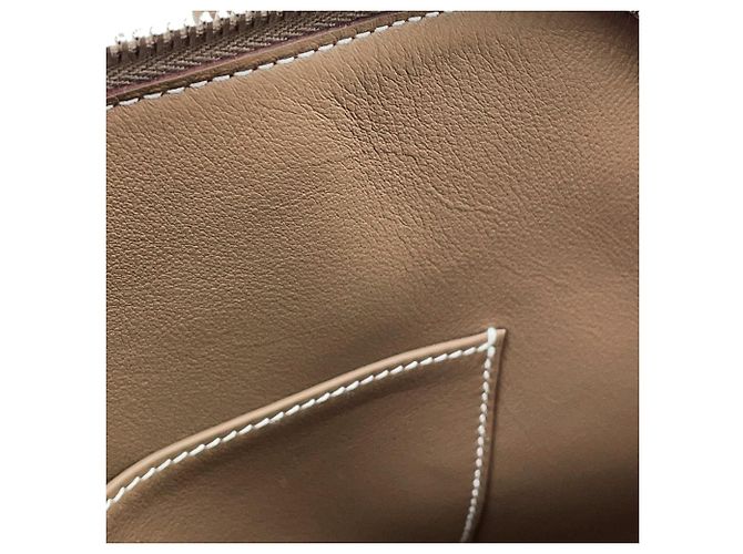 Hermès Borsa Hermes Bolide 1923 30 in Etoupe Gray Taupe - vista 7