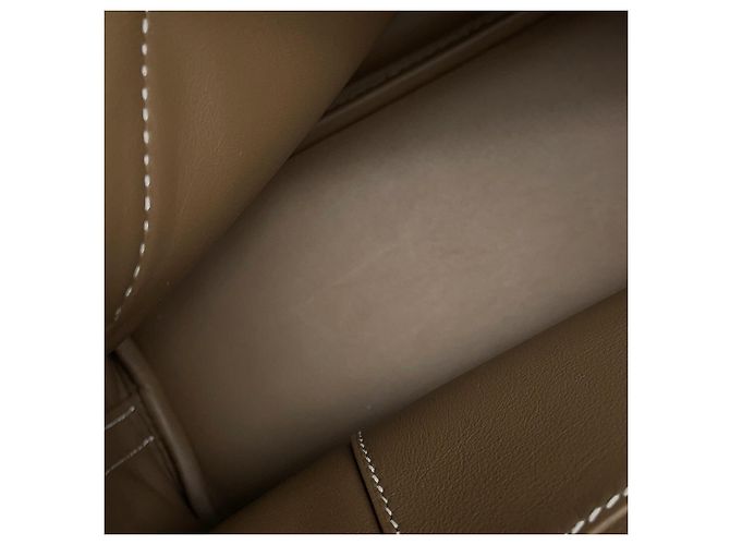Hermès Borsa Hermes Bolide 31 in Etoupe Gray Taupe - vista 11