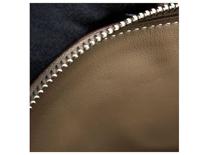 Hermès Borsa Hermes Bolide 31 in Etoupe Gray Taupe - vista 12