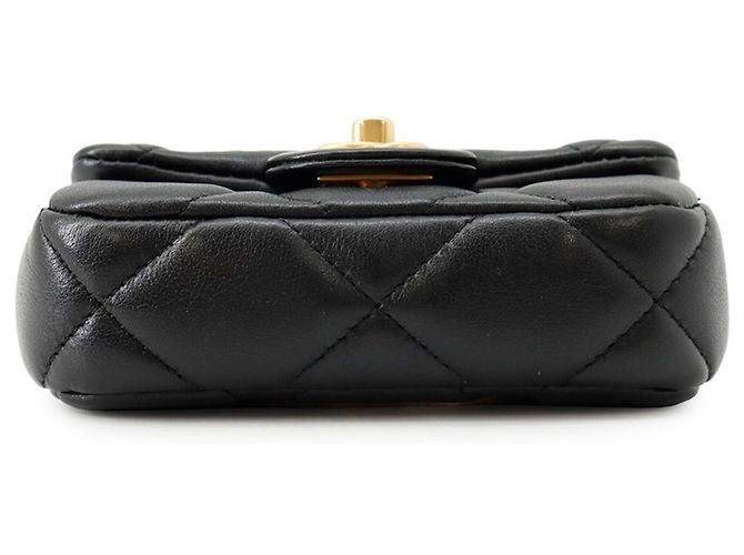 Timeless Borsa a tracolla Chanel Matelassé in agnello Nero - vista 3