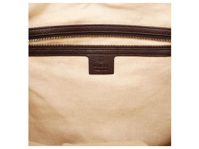 Borsa Hobo Gucci Bamboo Marrone Monogramma - vista 7