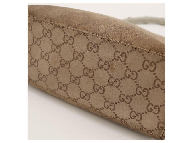 Borsa Hobo Gucci Bamboo Marrone - vista 10