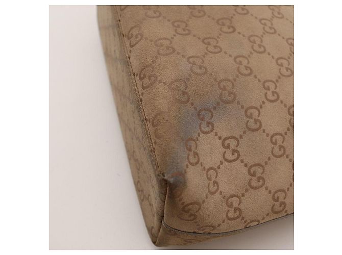 Borsa Hobo Gucci Bamboo Marrone - vista 11