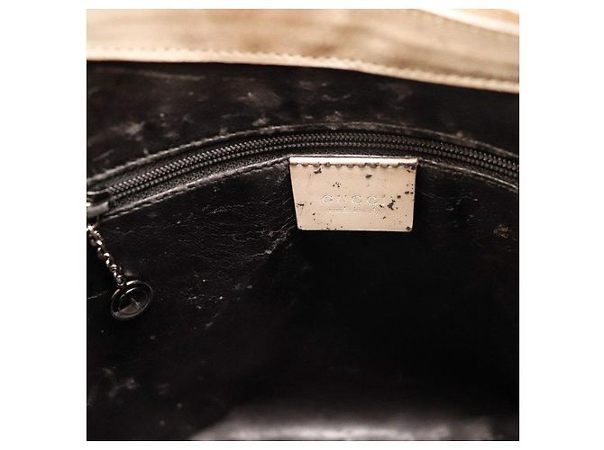 Borsa Hobo Gucci Bamboo Marrone - vista 7