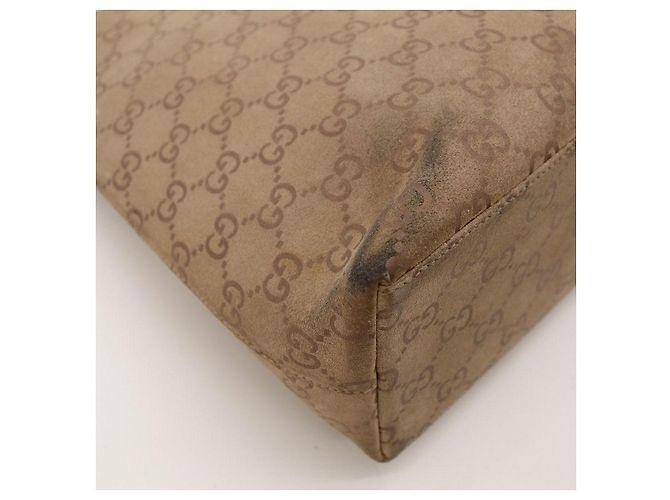 Borsa Hobo Gucci Bamboo Marrone - vista 9