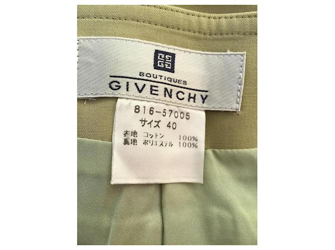 Pantalones anchos de algodón beige Givenchy - vista 4