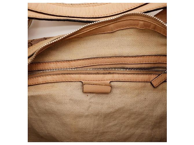 Borsa Hobo in tela monogramma Gucci Marrone - vista 7
