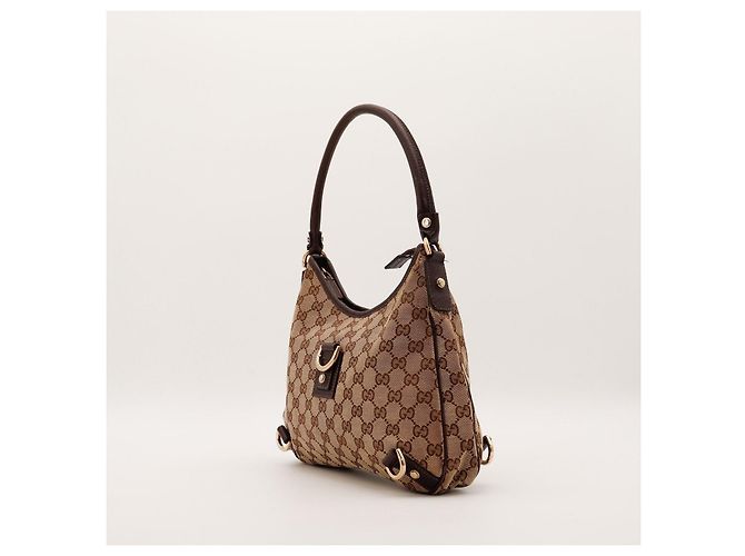 Borsa Hobo in tela Monogram Gucci Marrone Monogramma - vista 2