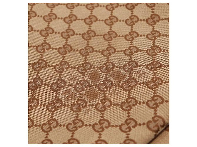 Borsa a tracolla Gucci in tela monogramma GG Marrone - vista 11