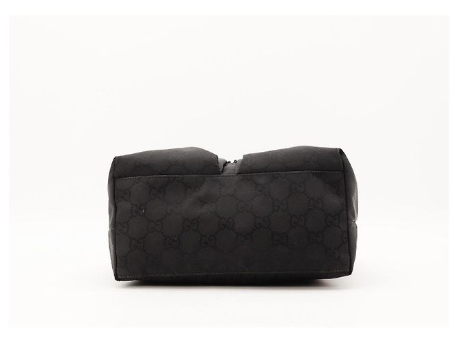 Borsa a spalla Gucci GG Monogram in nylon Marrone scuro - vista 5