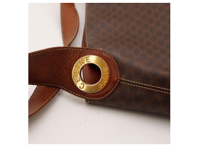 Céline Celine Macadam Schultertasche Braun - Ansicht 10