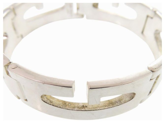 Bracciale a catena Gucci con logo G in argento 925 - vista 4