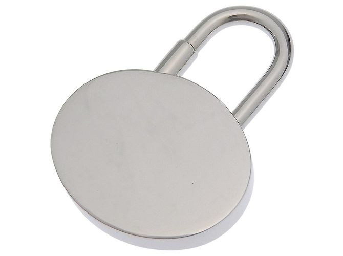 Hermès Hermes Annee Mediterranee Cadena Lock Charm Metal Argento - vista 2