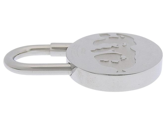 Hermès Hermes Annee Mediterranee Cadena Lock Charm Metal Argento - vista 4