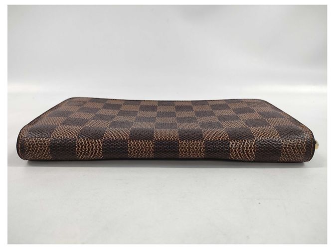 Louis Vuitton Zippy Organizer Damier Ebene Marrone - vista 5